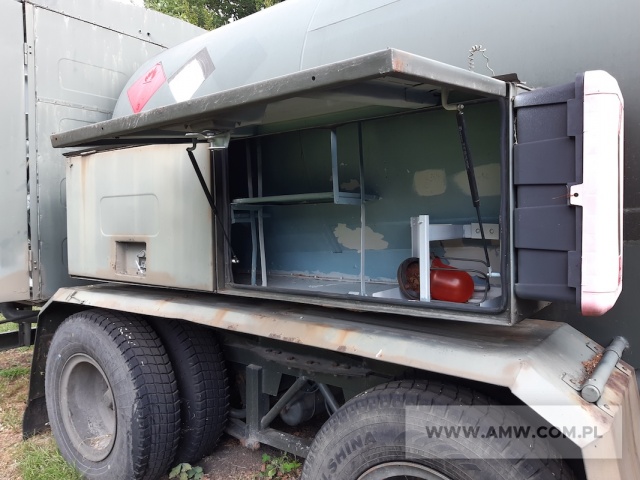 Cysterna paliwowa naczepa dystrybutor CND-21 (komplet składający się z ciągnika 3-osiowego JELCZ 642 oraz cysterny na naczepie 2-osiowej o poj. 21 000 l) 